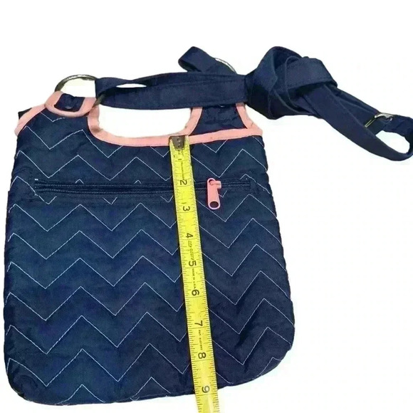 Cinda B Neptune Hipster, Blue & Pink Women’s Crossbody Bag - Picture 5 of 12
